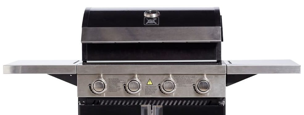 Parrilla a gas Patagonia Q4 Black en Punto Parrilla